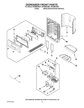 Diagram for MFI2665XEW1