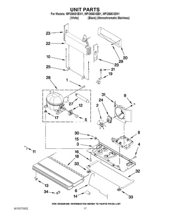 Diagram for MFI2665XEW1