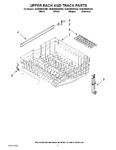 Diagram for 09 - Upper Rack And Track Parts