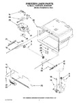 Diagram for 06 - Freezer Liner Parts