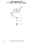 Diagram for 11 - Lower Washarm Parts