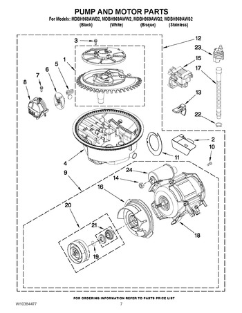 Diagram for MDBH969AWB2