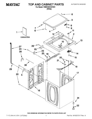 Diagram for 7MMVWC310YW1