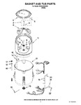 Diagram for 03 - Basket And Tub Parts