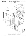 Diagram for 01 - Top And Cabinet Parts