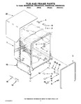 Diagram for 05 - Tub And Frame Parts