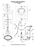 Diagram for 03 - Basket And Tub Parts