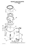 Diagram for 03 - Basket And Tub Parts