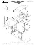 Diagram for 01 - Top And Cabinet Parts