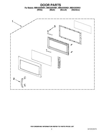 Diagram for MMV4203WW1