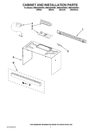 Diagram for MMV4203WW1