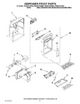 Diagram for 08 - Dispenser Front Parts