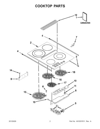 Diagram for JED4430WB02