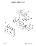 Diagram for 08 - Freezer Door Parts