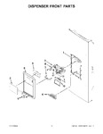 Diagram for 09 - Dispenser Front Parts