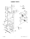 Diagram for 01 - Cabinet Parts