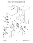 Diagram for 02 - Refrigerator Liner Parts