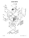 Diagram for 01 - Oven Parts