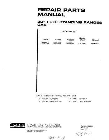 Diagram for 1303W0A