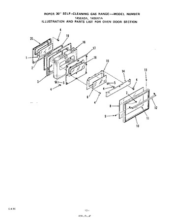 Diagram for 1456X1A