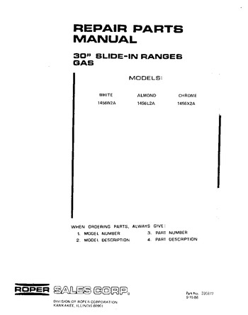 Diagram for 1456W2A