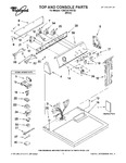 Diagram for 01 - Top And Console Parts