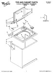 Diagram for 01 - Top And Cabinet Parts