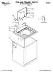 Diagram for 01 - Top And Cabinet Parts