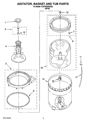 Diagram for 1CWTW5505SQ0