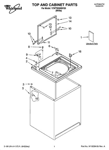 Diagram for 1CWTW5590VQ0