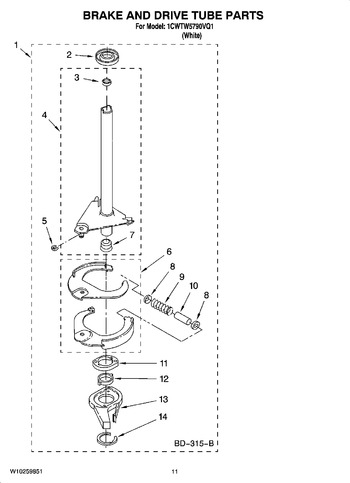 Diagram for 1CWTW5790VQ1