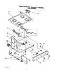 Diagram for 06 - Cooktop And Manifold, Lit/optional