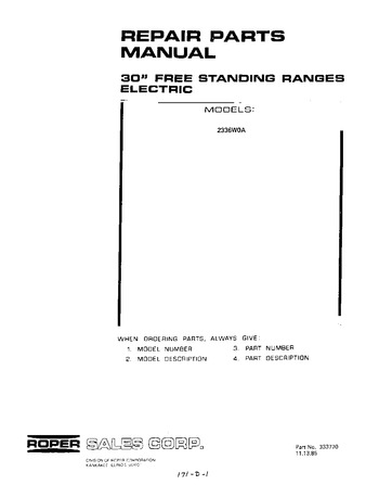 Diagram for 2336^0A