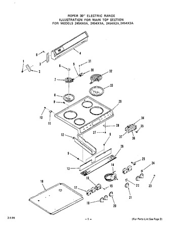 Diagram for 2454X2A