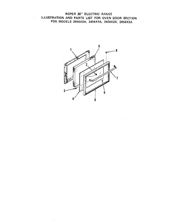 Diagram for 2454X2A