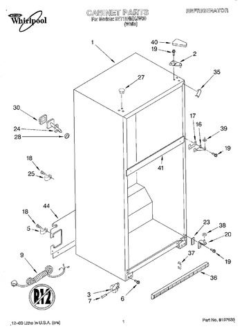 Diagram for 2ET18NMXJW00