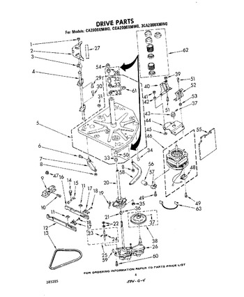 Diagram for 3CA2000XMW0