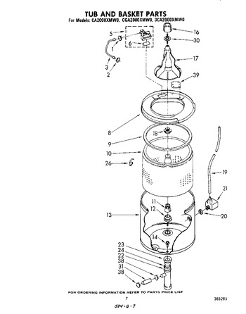 Diagram for 3CA2000XMW0