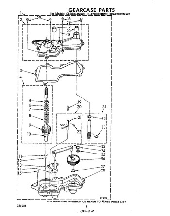 Diagram for 3CA2000XMW0