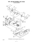 Diagram for 02 - Top, Lid And Control Box