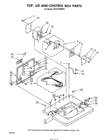 Diagram for 3CA2100XMW1