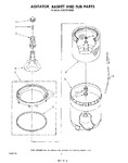 Diagram for 04 - Agitator, Basket And Tub