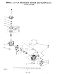 Diagram for 06 - Brake, Clutch, Gearcase, Motor And Pump