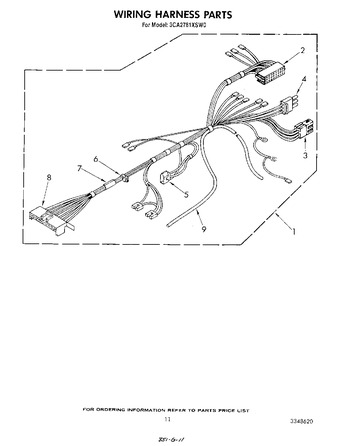 Diagram for 3CA2781XSW0