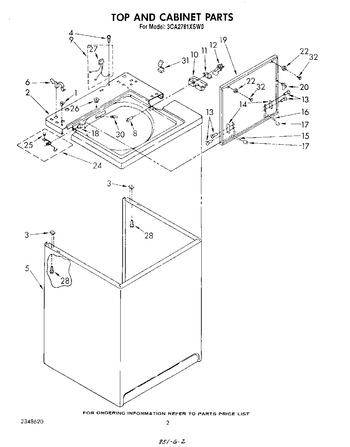 Diagram for 3CA2781XSW0