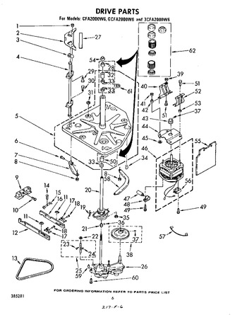 Diagram for GCFA2000W6