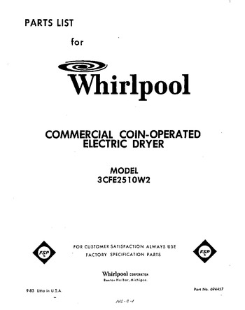 Diagram for 3CFE2510W2