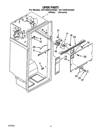 Diagram for 3ET18DKXAW00