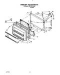 Diagram for 08 - Freezer Door