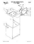 Diagram for 01 - Top And Cabinet, Lit/optional